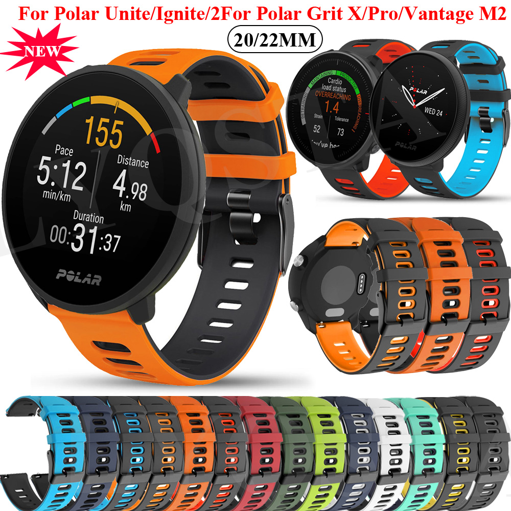 Silicone Watch Band 22Mm - 20 22mm Cinturini da polso per