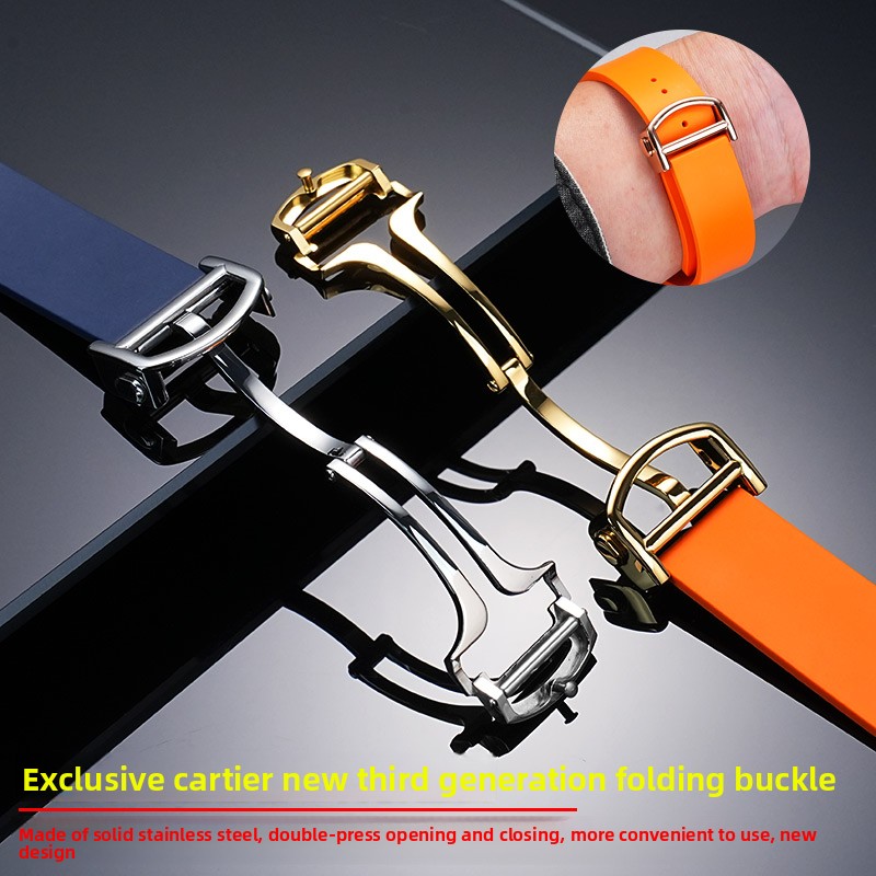 Cinturino in Fluororubber Prem - Cartier Watch Santos recensione e prezzo