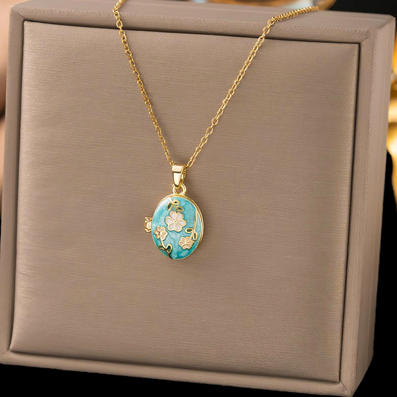 Collana con ciondolo ANENJERY  - Butterfly Clasp Deployant recensione e prezzo