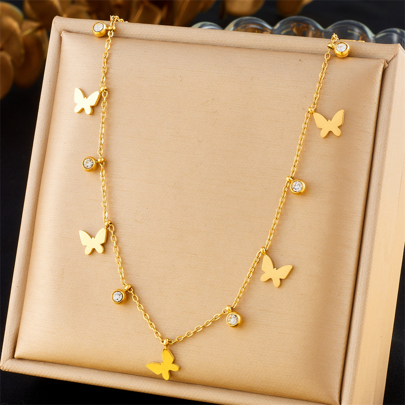 Collana con Ciondolo a Farfall - Butterfly Clasp Deployant recensione e prezzo