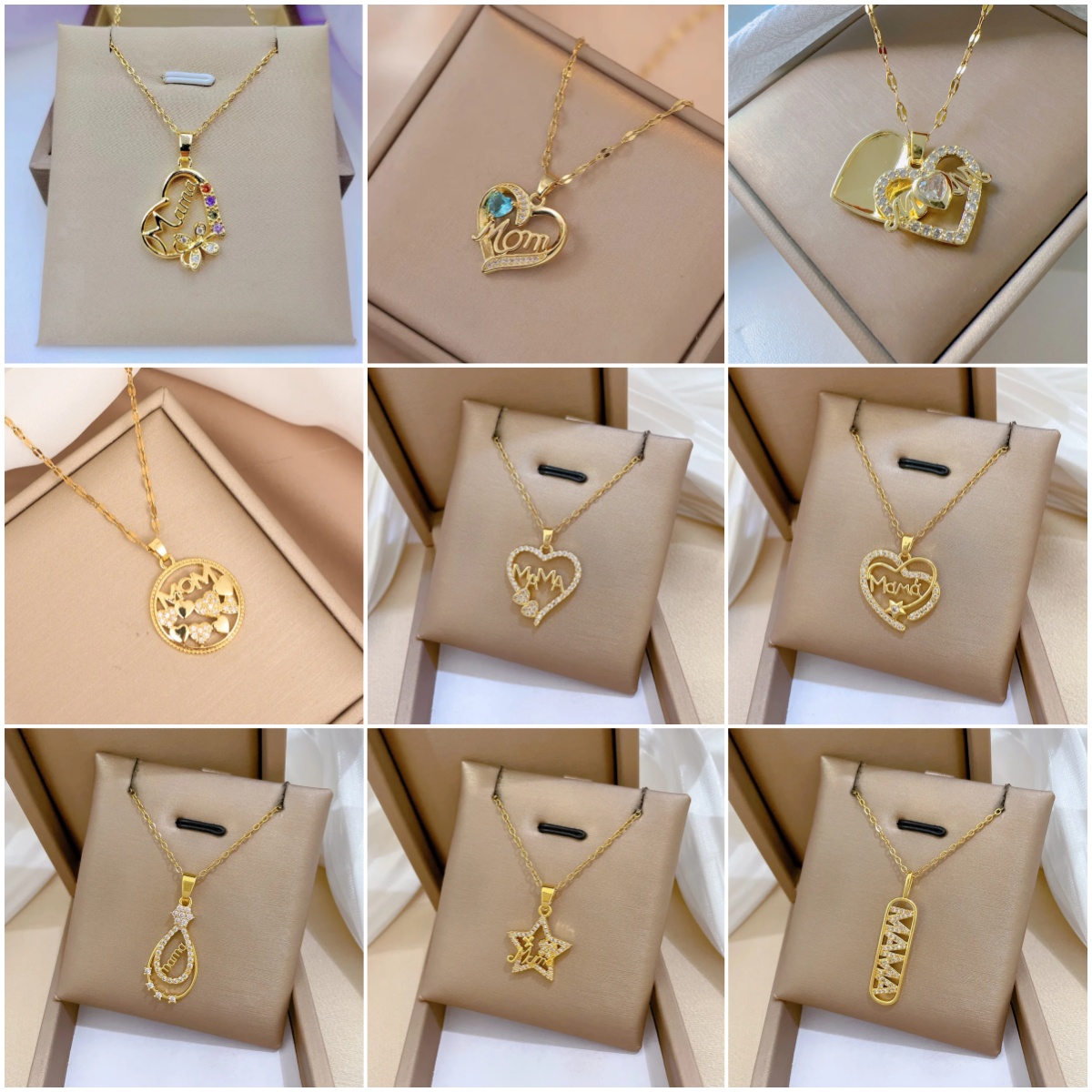 Collana con ciondolo lettera m - Butterfly Clasp Deployant recensione e prezzo