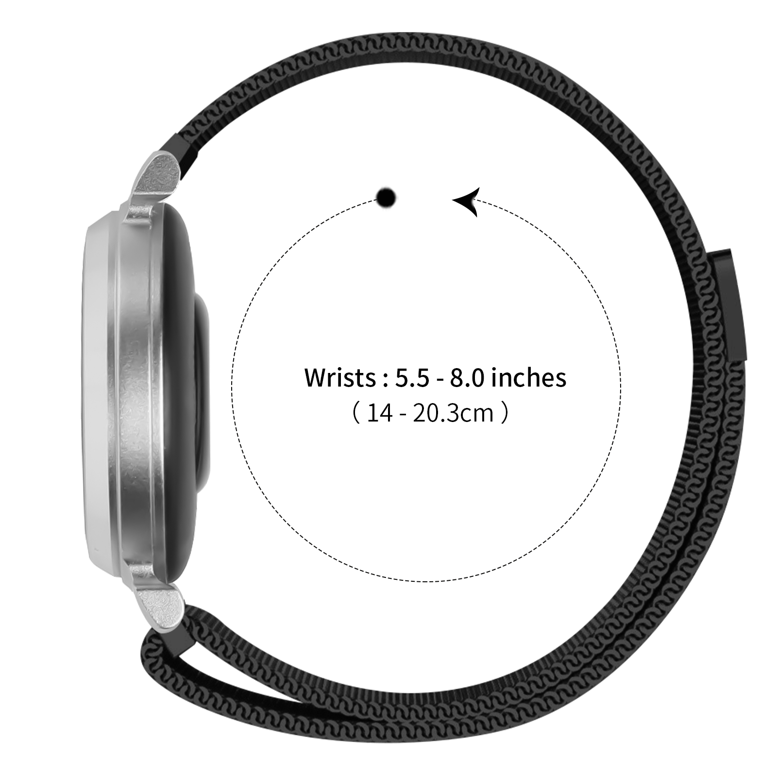 Cinturino Milanese da 14mm per - Milanese Loop Magnetic recensione e prezzo
